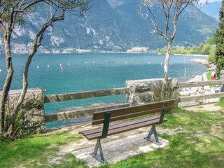 riva del garda, lake in Italy