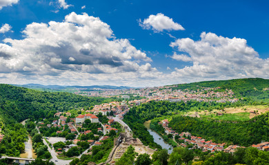 Veliko Tarnovo city, old capital of Bulgaria, Europe