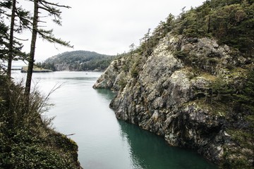Deception pass state park in Washington State