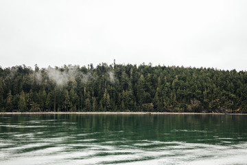 Deception pass state park in Washington State