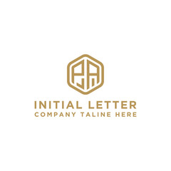 Inspiring company logo design from the initial letters of the PA logo icon. -Vectors