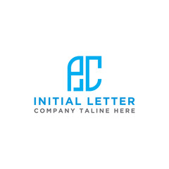 Inspiring company logo design from the initial letters of the PC logo icon. -Vectors