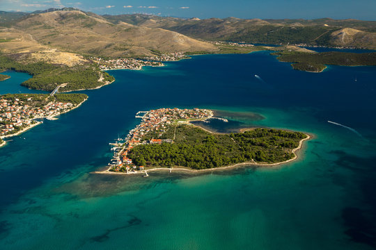 Krapanj island, &Scaron;ibenik