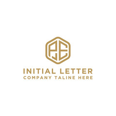 Inspiring company logo design from the initial letters of the PE logo icon. -Vectors