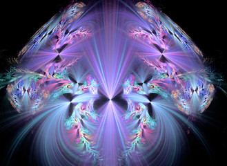 abstract symmetrical fractal