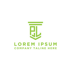 Inspiring company logo design from the initial letters of the PL logo icon. -Vectors