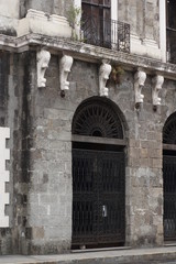 historic ruins closeup