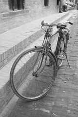 Fototapeta na wymiar Vintage Bicycles