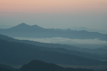 Sunrise in Nepal