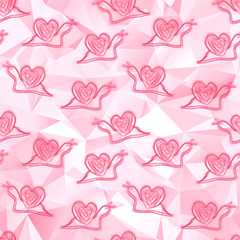 Seamless Pattern with Sketched Snails