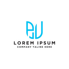 Inspiring company logo design from the initial letters of the PV logo icon. -Vectors