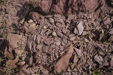Shale stone in nature, Shale is a fine-grained, clastic sedimentary rock, composed of mud that is a mix of flakes of clay.