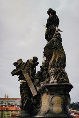 statue in prague