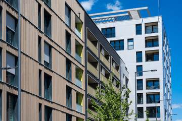 Obraz premium Moderne Architektur in Heilbronn