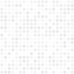 Abstract white and grey pixel background. Modern vector design.