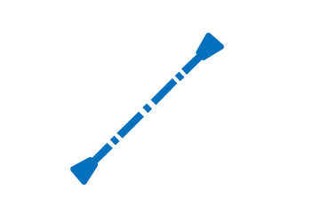 Baton twirling vector icon