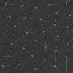 Grey triangle seamless pattern