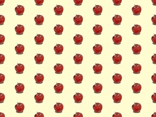 Seamless bright spring pattern with computer graphic and  decoration.