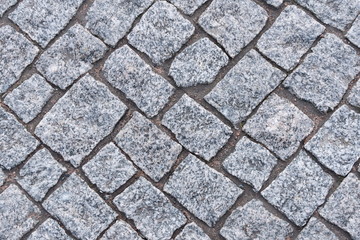 Old road. Stone. Background