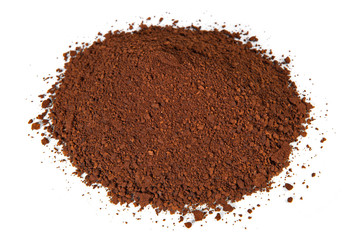 Chaga Mushroom Powder isolated - Natural Minerals