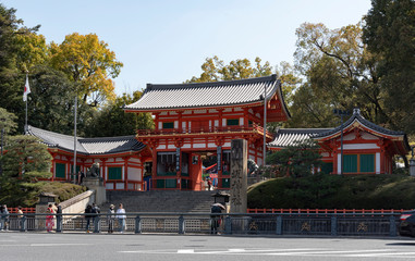 Buddist pavilion in Japan