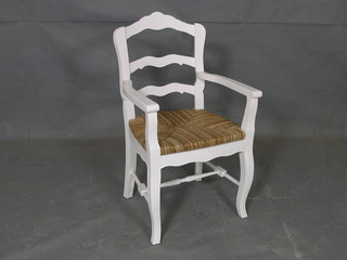 Classy and Modern Luxury Wooden Stainless Steel Loom Chair for Home Interiors Furniture in Isolated...