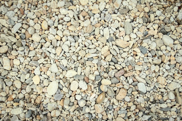beautiful stones by the sea on nature background