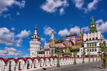 Fototapeta premium Izmaylovsky Kremlin in Moscow