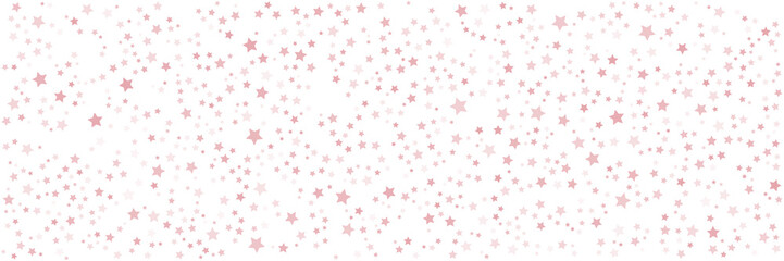 Red Star Polka Dots Wide Banner Background