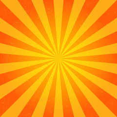 Fototapeta premium Sunburst vector. Sun rays yellow background