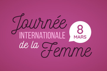 Journée Internationale de la Femme - 8 Mars