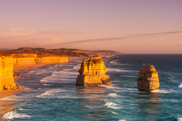 Twelve Apostles Sea Rocks near Great Ocean Road , Port Campbell National Park, Australia
