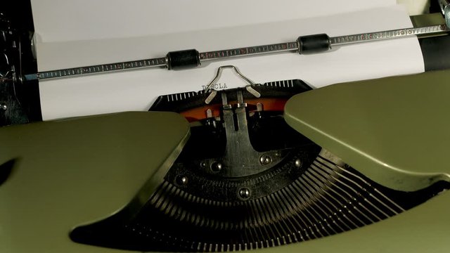 Disclaimer typewriter 4K Visual Resource high res graphic resource explainer video background with copy space for text or image