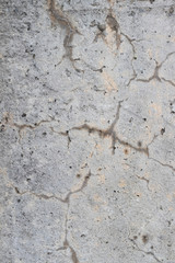 Wet Cracked Concrete Wall Texture
