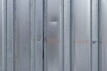 Blue Gray Steel Fence Texture 