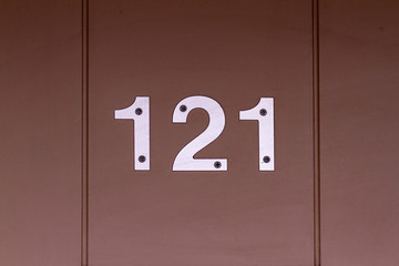 House number 121