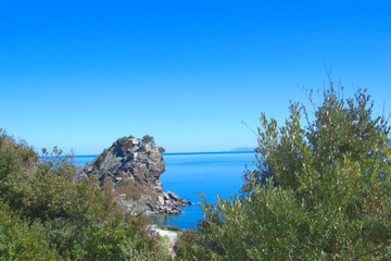 Skopelos island . Sporades , Greece Beutiful beaches .