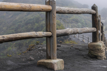 The Irazú volcano is an active shield volcano located in Costa Rica, in the Central Volcanic Mountain Range, inside the national park that bears his name, about 32 km north of the city of Cartago.