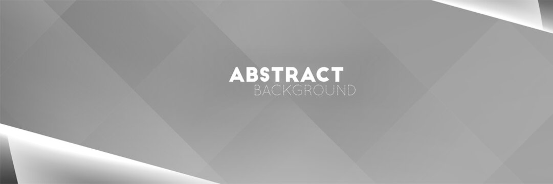 Geometric abstract dark gray glowing background