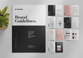 Brand Guideline Layout