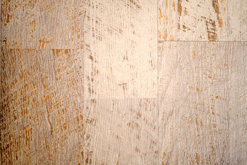 Background of old worn wooden planks, texture with brown pattern