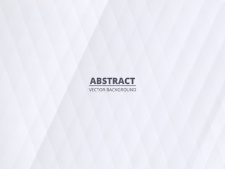 White gray abstract diagonal background with gradient light lines. Modern design illustration for cover, banner, website, page, flyer and header.
