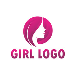 Girl Silhouette Logo