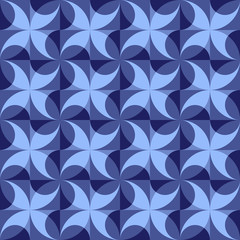 Abstract vector seamless pattern. Natural-inspired design.