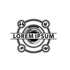 Abstract Geometry Technology Logo