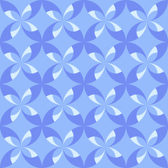 Abstract vector seamless pattern. Natural-inspired design.