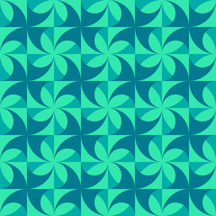Fototapeta premium Abstract vector seamless pattern. Natural-inspired design.