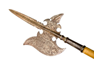 The ancient weapon - Austrian infantry halberd.