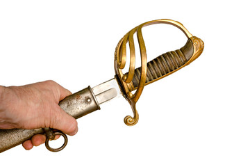 cavalry sword, france, 19th century