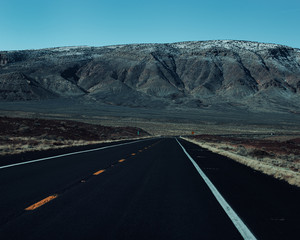 scenic road in the mountain